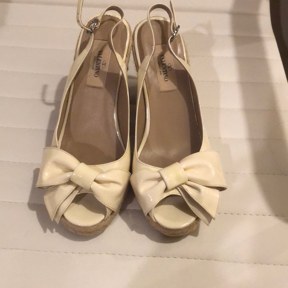 Valentino espadrille wedges